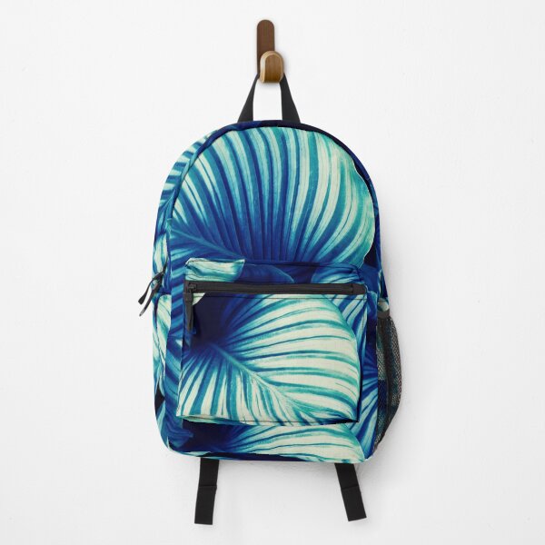 Item preview, Beautiful Big Blue Tropical Leaves designed and sold by lyndseyart.