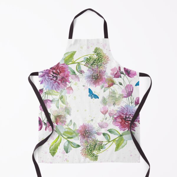 Item preview, Wild Flowers Wreath | Watercolor Summer Design designed and sold by DinaKD.