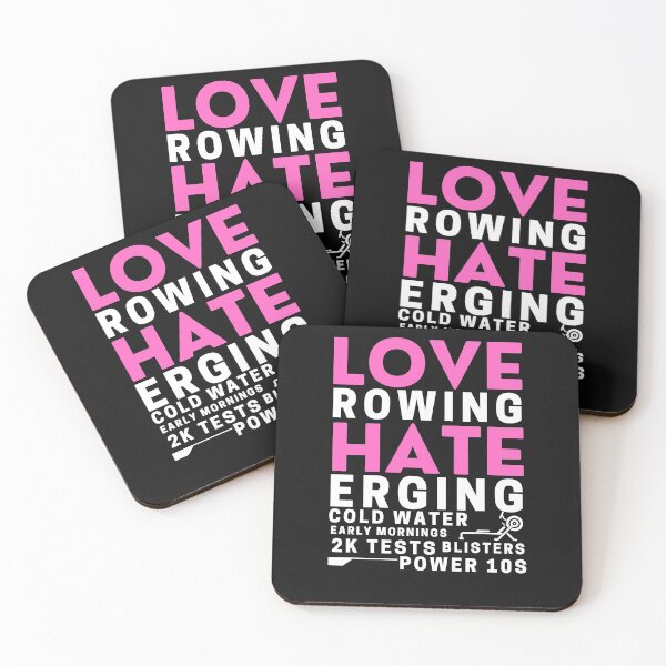 Item preview, Love Rowing Hate Erging designed and sold by RachelWills.