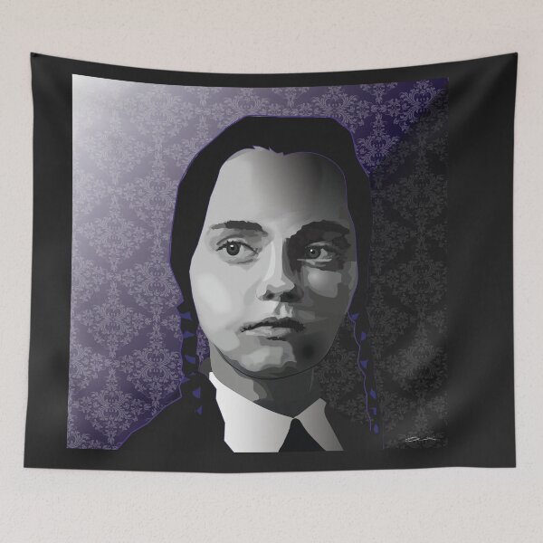 Item preview, Wednesday Addams designed and sold by Steve Anderssen.
