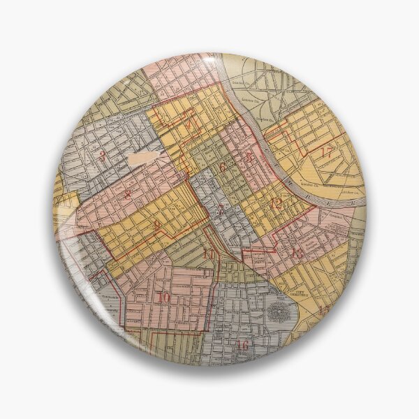 Item preview, Vintage Map of Nashville TN (1916) designed and sold by BravuraMedia.