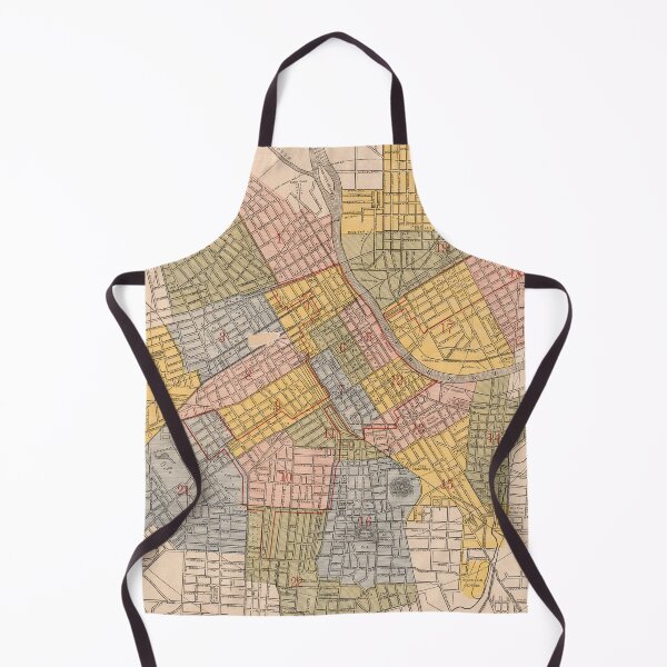 Item preview, Vintage Map of Nashville TN (1916) designed and sold by BravuraMedia.