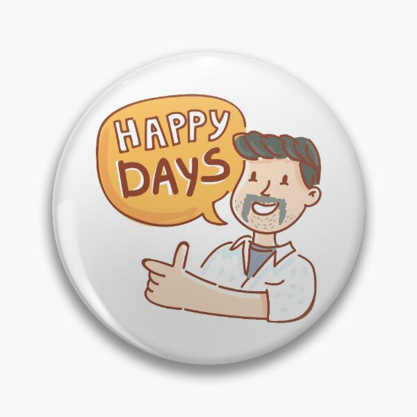 Item preview, Happy Days by AussiEmoji™ Australia designed and sold by dasvibes.