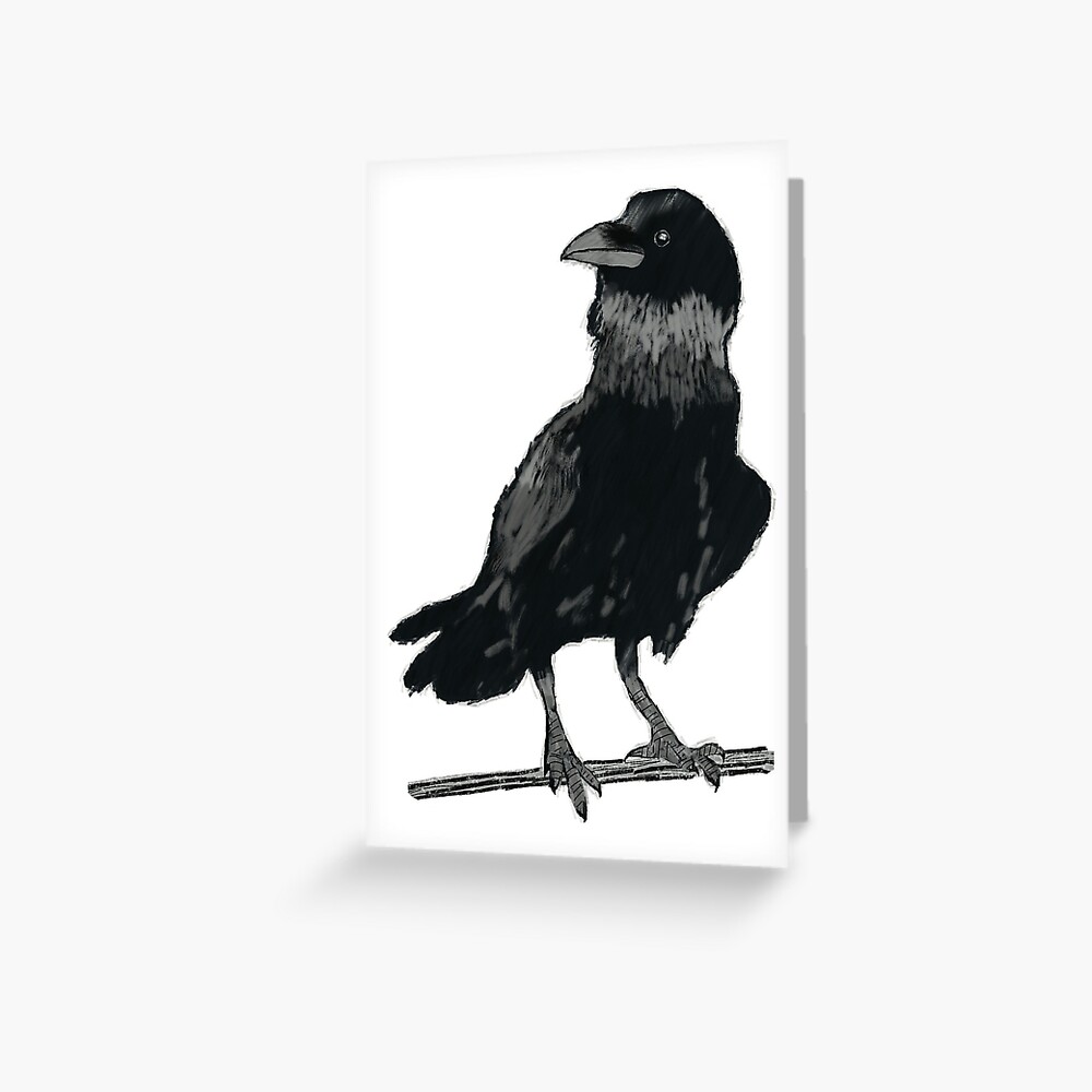 The Raven (Card) Greeting Card