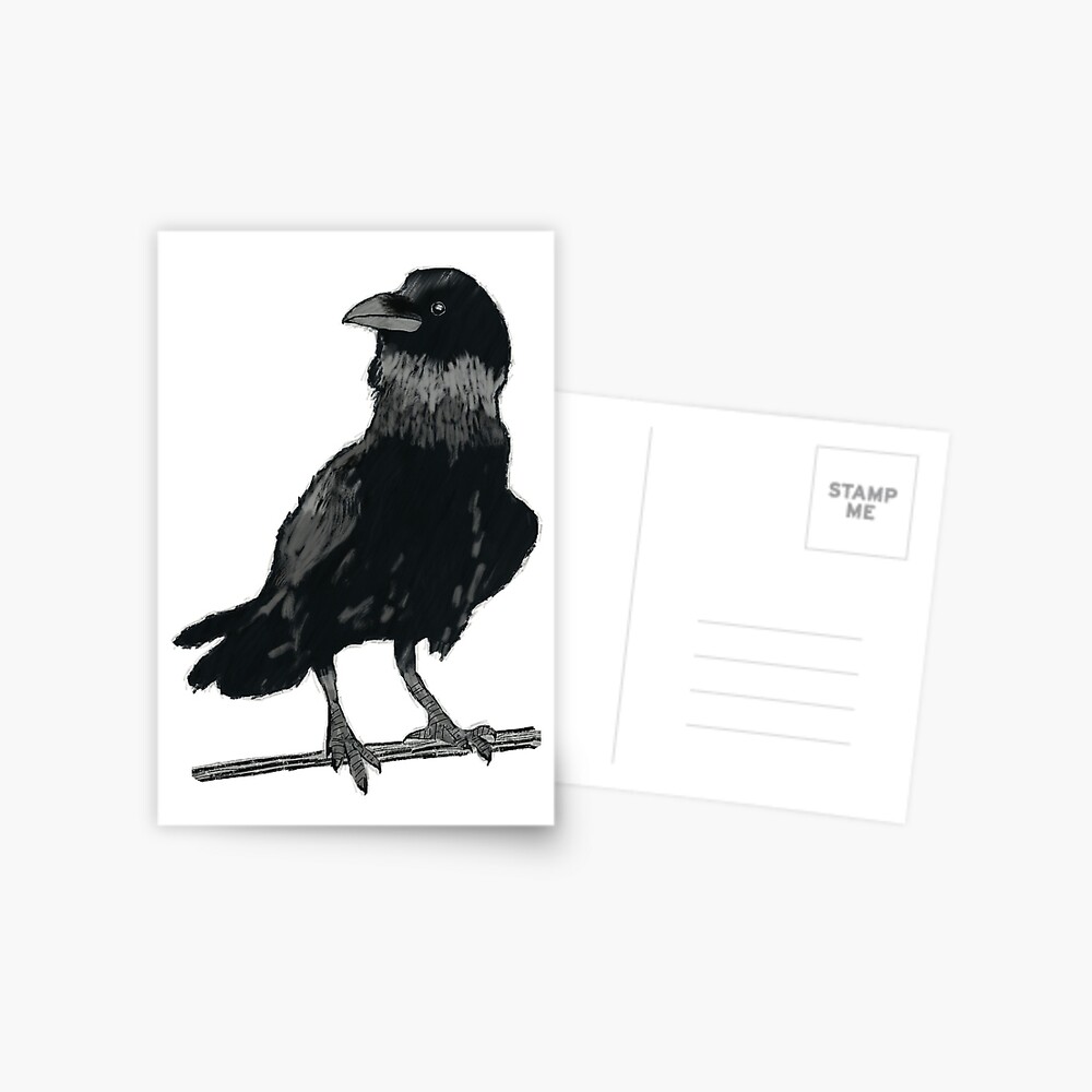 The Raven (Card) Postcard