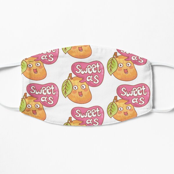 Sweet As Mango by AussiEmoji™ Australia Flat Mask