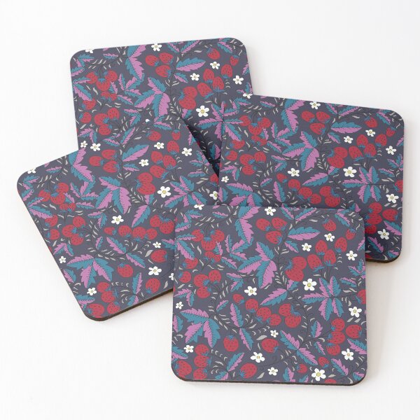 Item preview, Strawberries and Berries  designed and sold by PurpleTank.