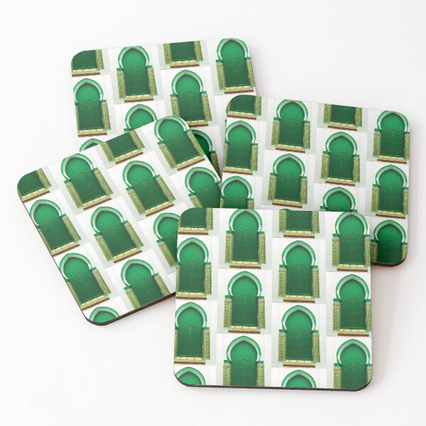 Item preview, Green Moroccan Door, Asilah designed and sold by Wanderlora.