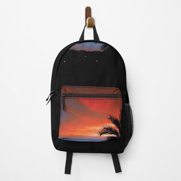 Item preview, Beautiful sunset with palm tree designed and sold by Abhitha Mohan.