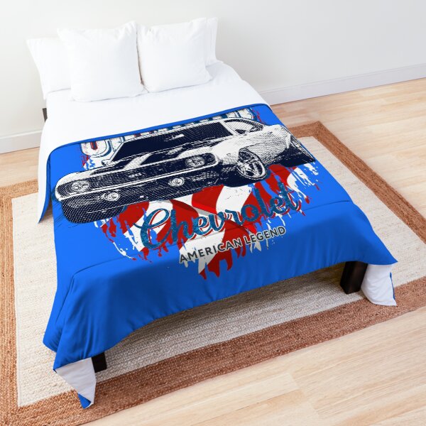 Chevrolet Camaro SS classic car American legend Comforter