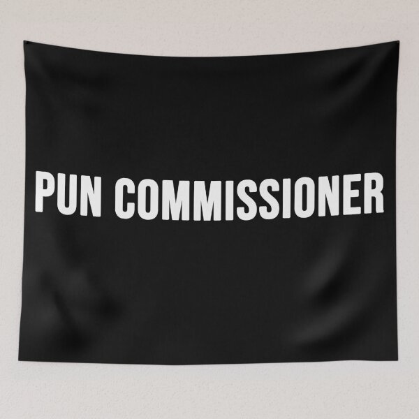 Item preview, Pun Commissioner | Typography designed and sold by rsty11.