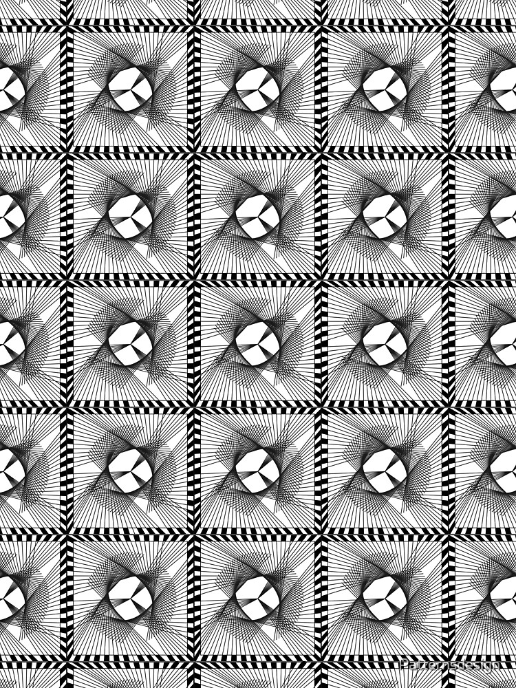 Thumbnail 3 of 3, Scarf, Geometric Pattern Design 20 designed and sold by Patternsdesign.
