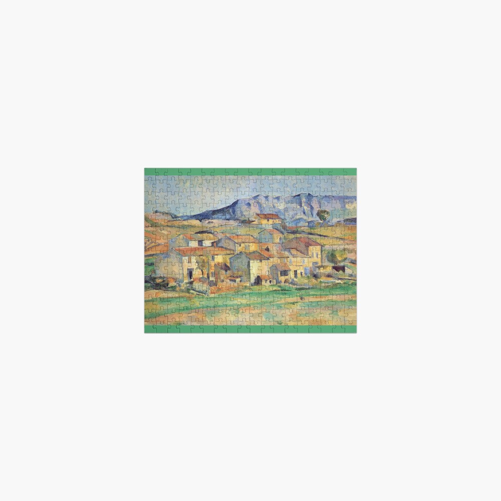 La Montagne Sainte-Victoire - Paul Cezanne - c1886 Jigsaw Puzzle