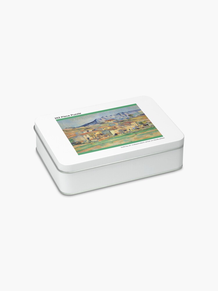 Alternate view of La Montagne Sainte-Victoire - Paul Cezanne - c1886 Jigsaw Puzzle