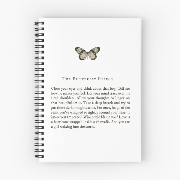 Item preview, The Butterfly Effect Description designed and sold by fudgecream.
