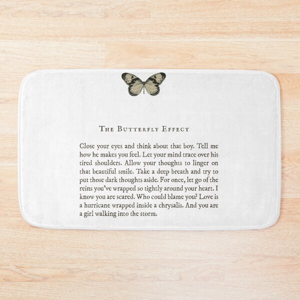 Item preview, The Butterfly Effect Description designed and sold by fudgecream.