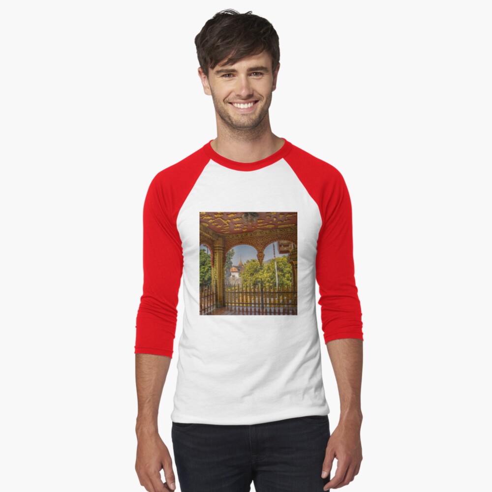 Item preview, Baseball ¾ Sleeve T-Shirt designed and sold by vadim19.