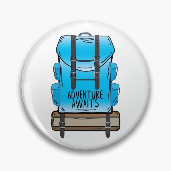 Item preview, Adventure Awaits Explorer Backpack designed and sold by ericbracewell.