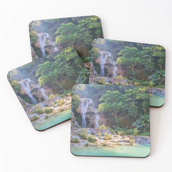 Item preview, Laos. Kuang Si Waterfalls.  designed and sold by vadim19.