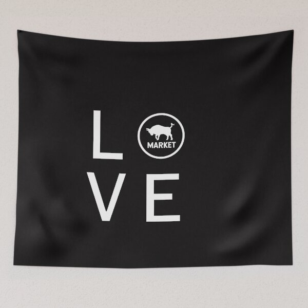 Item preview, Love the Bull Stock Market 2020 designed and sold by FunSilly.