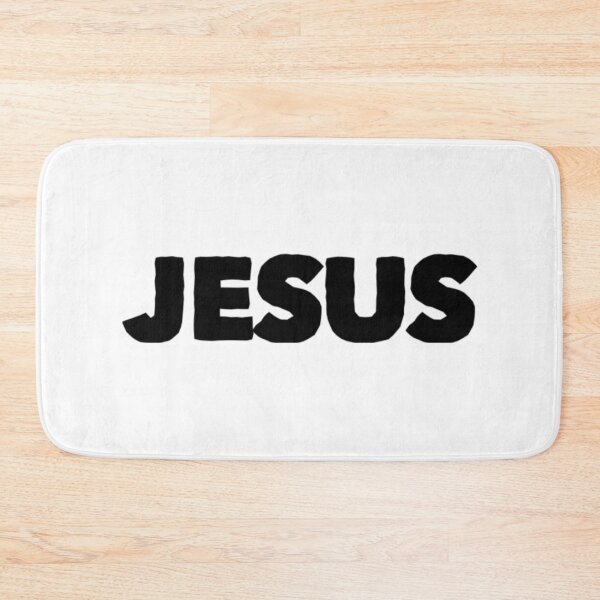 Item preview, Jesus in Thick Black Bold Letters designed and sold by bugtalk.