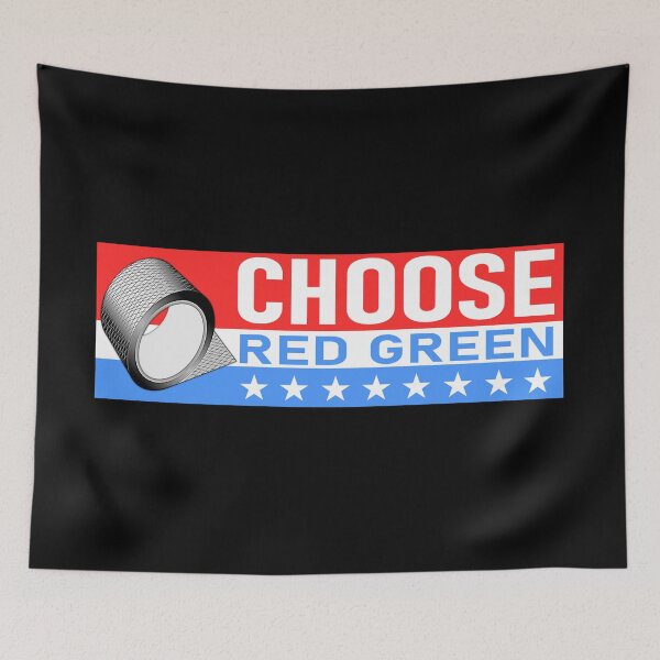 Item preview, Choose Red Green designed and sold by Spoof-Tastic.