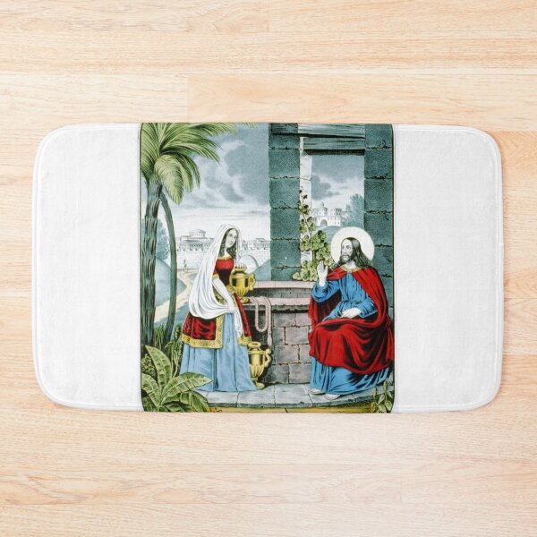 Item preview, Christ at the well - 1846 - Currier & Ives designed and sold by CrankyOldDude.