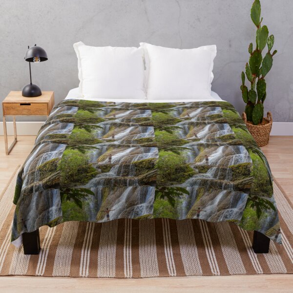Item preview, Laos. Kuang Si Waterfalls. Unification of Nature and a Man. designed and sold by vadim19.