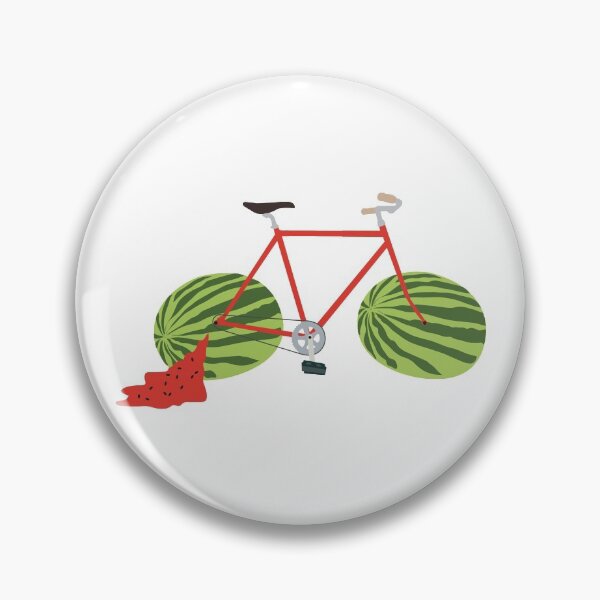 Item preview, Flat Tire Bicycle with Watermelon Wheels designed and sold by idovedesign.