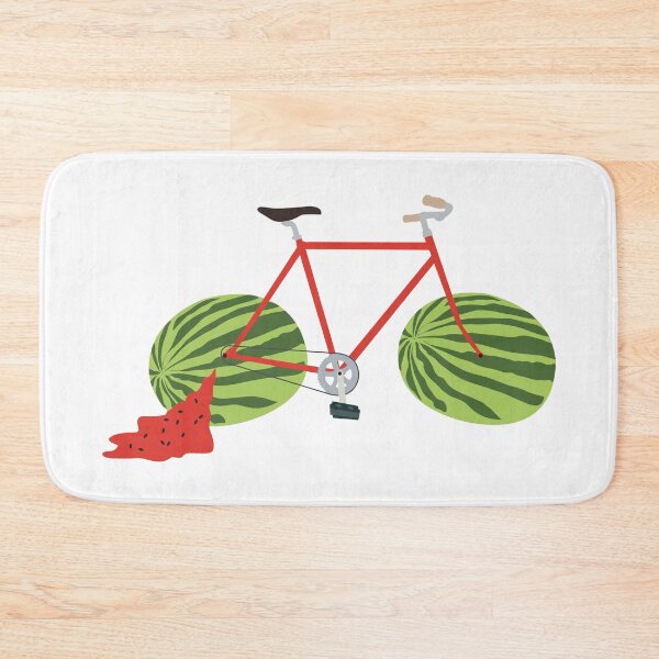 Item preview, Flat Tire Bicycle with Watermelon Wheels designed and sold by idovedesign.