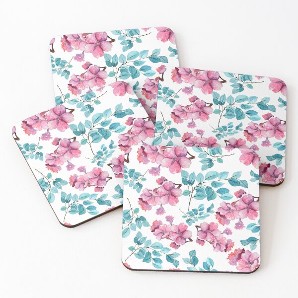 Item preview, Beautiful sacura and menthol pattern designed and sold by Kateryna Pavliuk.