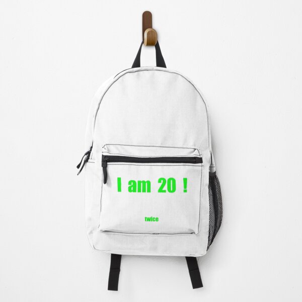 Item preview, 40th Birthday gift. White and green. I am 20! Twice designed and sold by ElenaGalaxyArt.