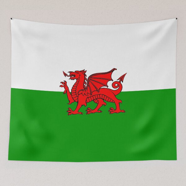 Item preview, Welsh flag designed and sold by P-I-R.