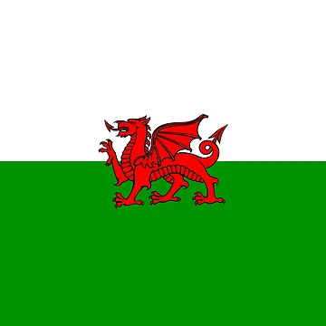 Artwork thumbnail, Welsh flag by P-I-R
