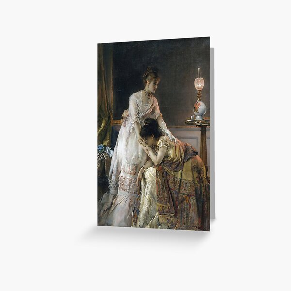 Item preview, Alfred Stevens - After The Ball, Also Known As Confidence designed and sold by artcenter.