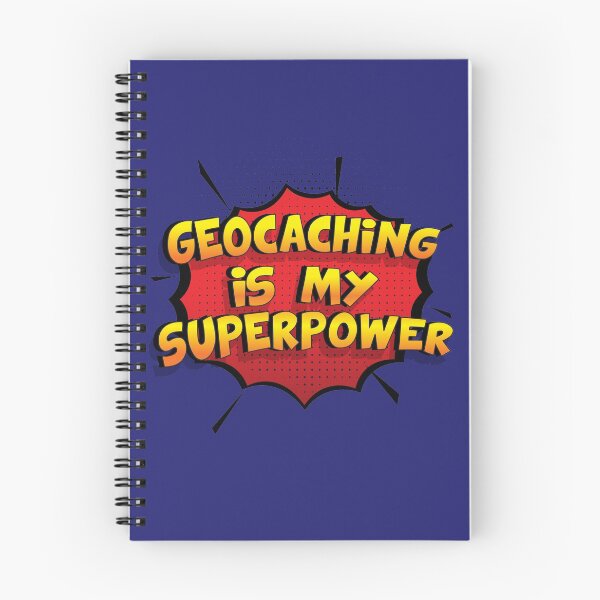 Item preview, Geocaching is my Superpower Funny Design Geocaching Gift designed and sold by Custom365.