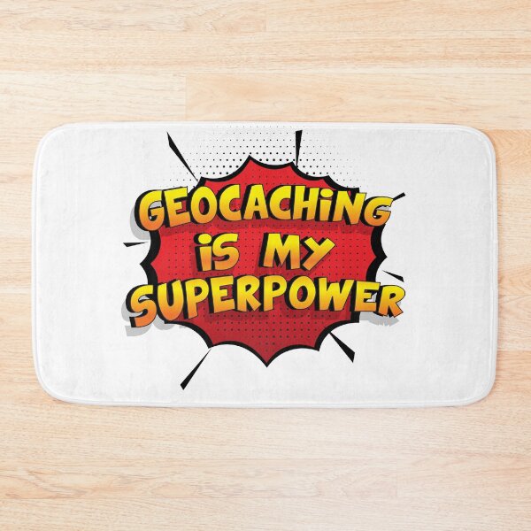 Item preview, Geocaching is my Superpower Funny Design Geocaching Gift designed and sold by Custom365.