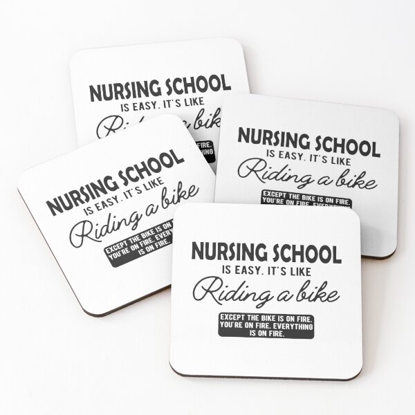Item preview, Nursing School - is Like riding a bike designed and sold by kchappyshop.