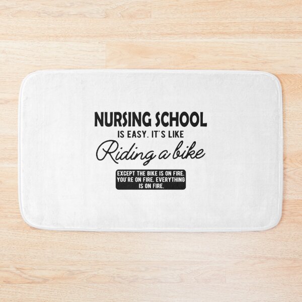Item preview, Nursing School - is Like riding a bike designed and sold by kchappyshop.