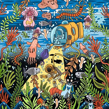 Artwork thumbnail, Deep Blue Sea by jackteagle