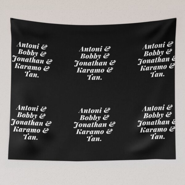 Item preview, antoni,bobby, jonathan,karamo & tan.  designed and sold by rahul95.