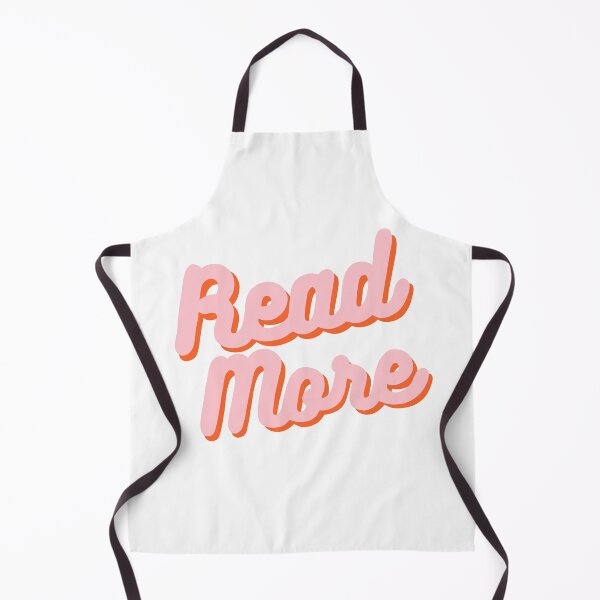 Item preview, Retro Read More Quote in Pink & Orange designed and sold by WildeandCo.