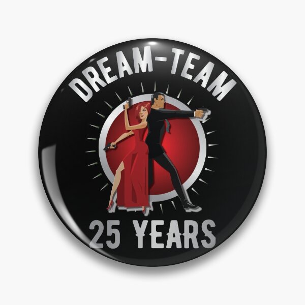 Item preview, The dream-team! Silver wedding anniversary designed and sold by Cutebutfunny.