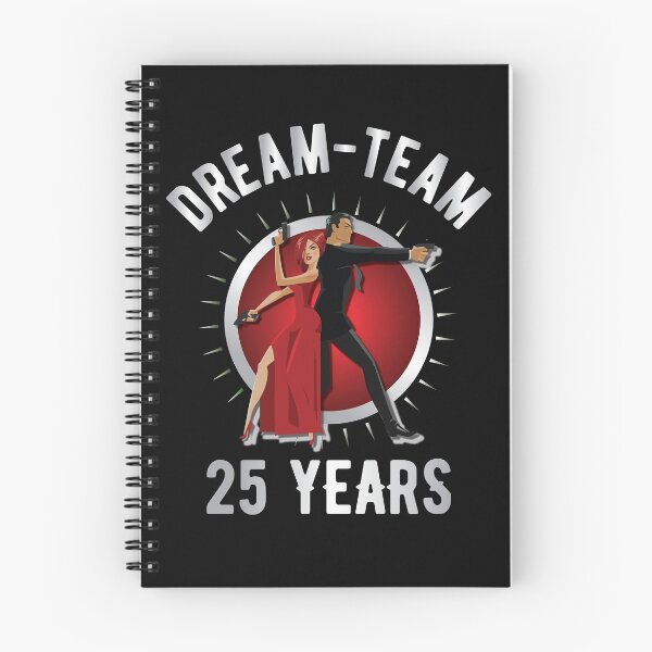 Item preview, The dream-team! Silver wedding anniversary designed and sold by Cutebutfunny.