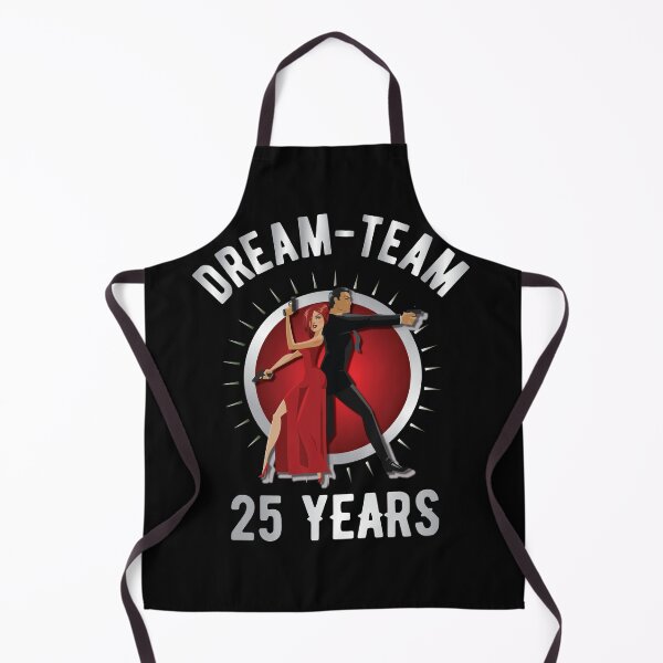 Item preview, The dream-team! Silver wedding anniversary designed and sold by Cutebutfunny.