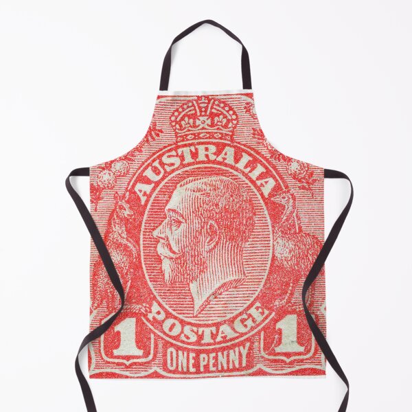 Item preview, Australia KGV Postage Stamp 1 Penny Red designed and sold by Duncan-Mac.