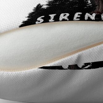 Alternate view of Sirenhead Siren Head Creepypasta Horror Character, Are you afraid Throw Pillow