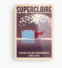 SUPERCLAIRE - Thomas Was Alone Metal Print