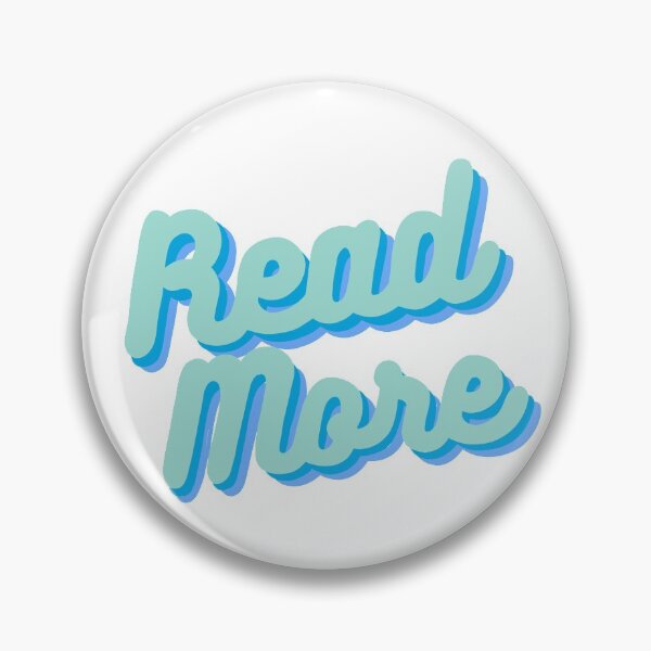 Item preview, Retro Read More Quote in Teal  designed and sold by WildeandCo.