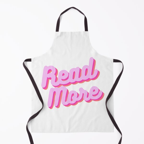 Item preview, Retro Read More Quote in Hot Pink designed and sold by WildeandCo.